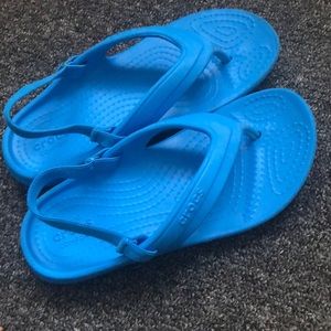 Croc sandals